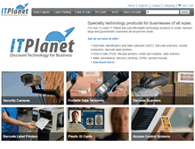 Tablet Screenshot of itplanet.com